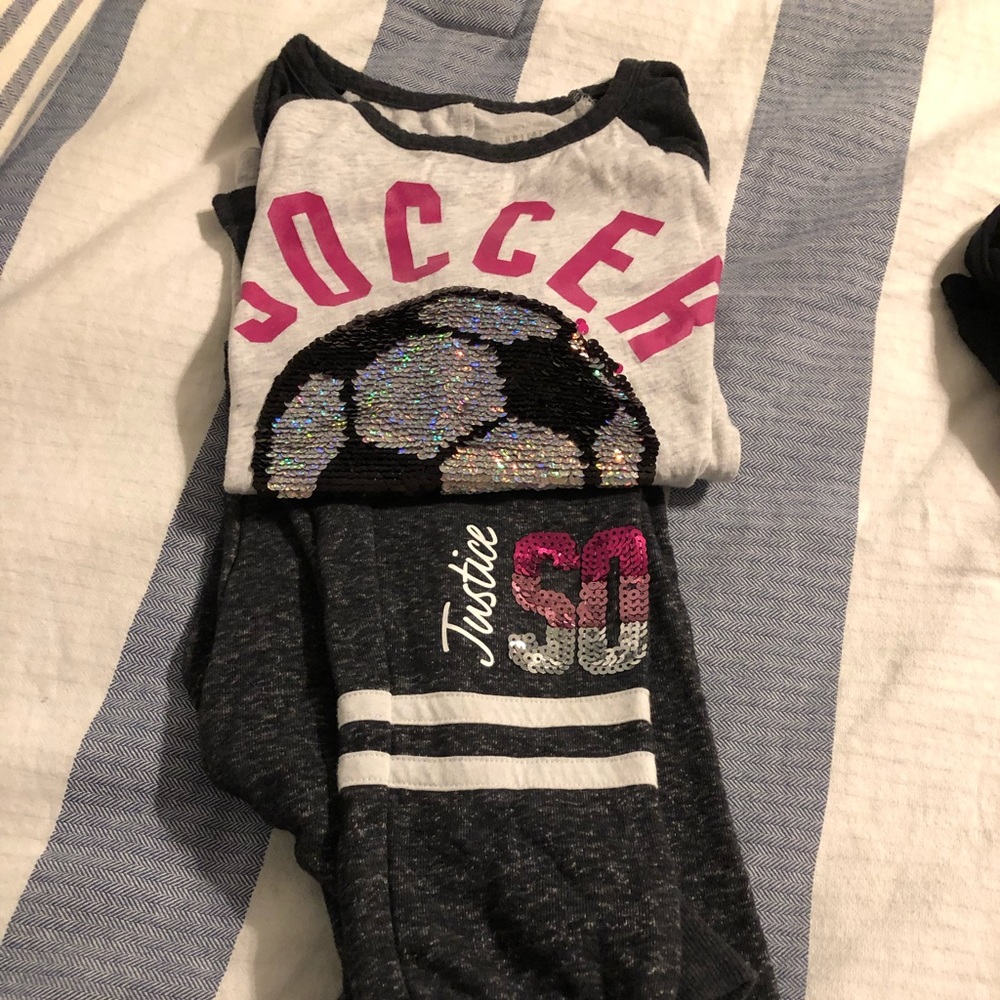 Justice Soccer Outfit